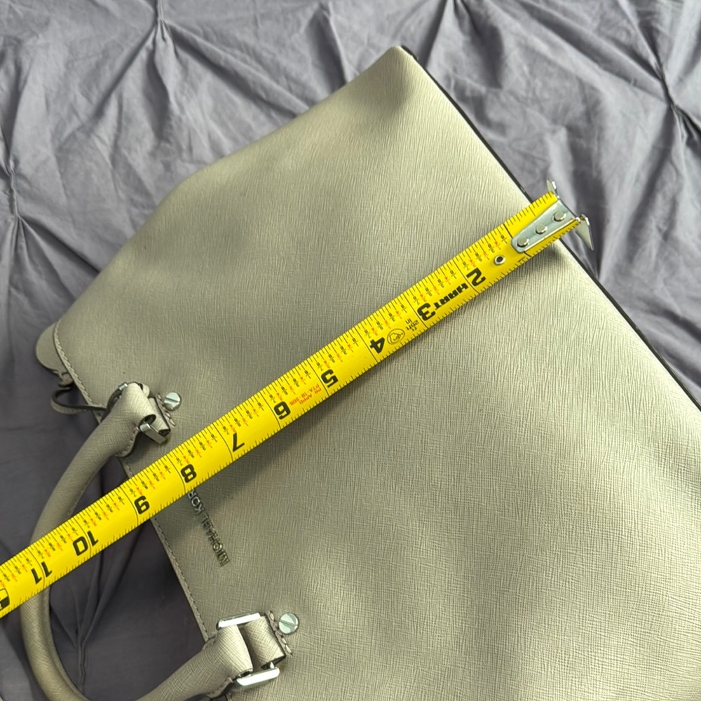 Michael Kors Gray Satchel Bag - Picture 3 of 8